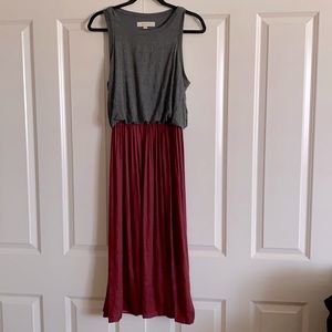 Loft midi dress